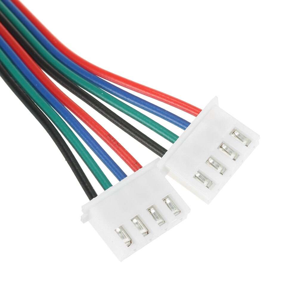 2Pcs XH2.54 Terminal Double-ended White Terminal 1M 4pin-6pin Stepper Motor Connection Cable for 3D Printer Part